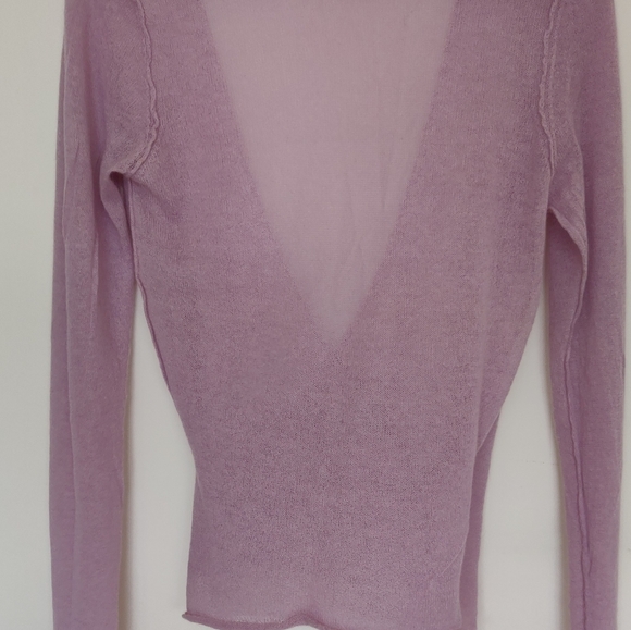 UCB Wool Sweater + Lovely Pink Rose Italian Top - Picture 4 of 8